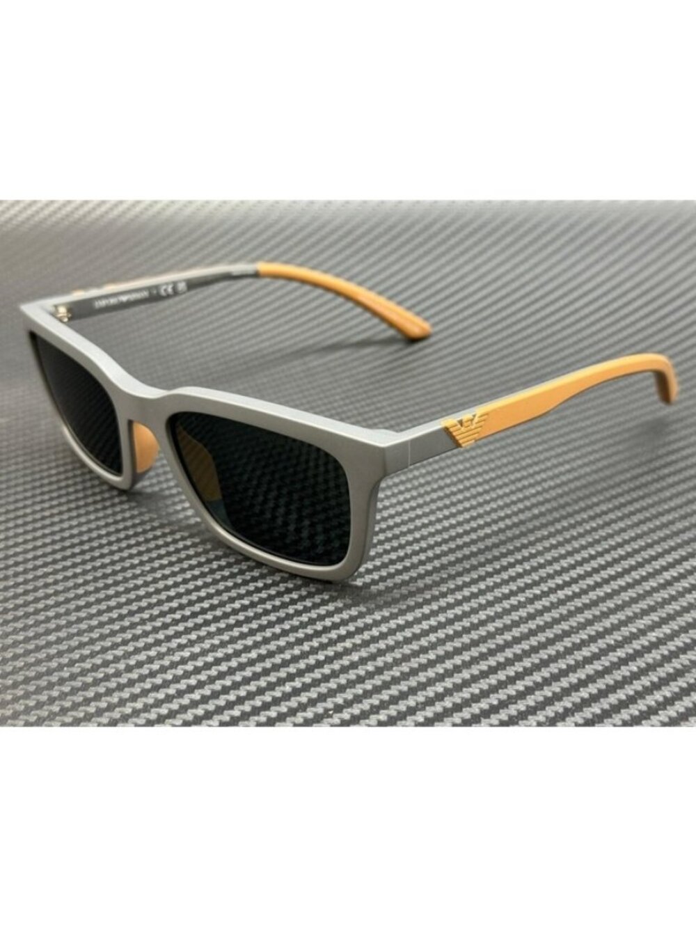 New Emporio Armani Men Matte Black Sunglasses 58-18-145
